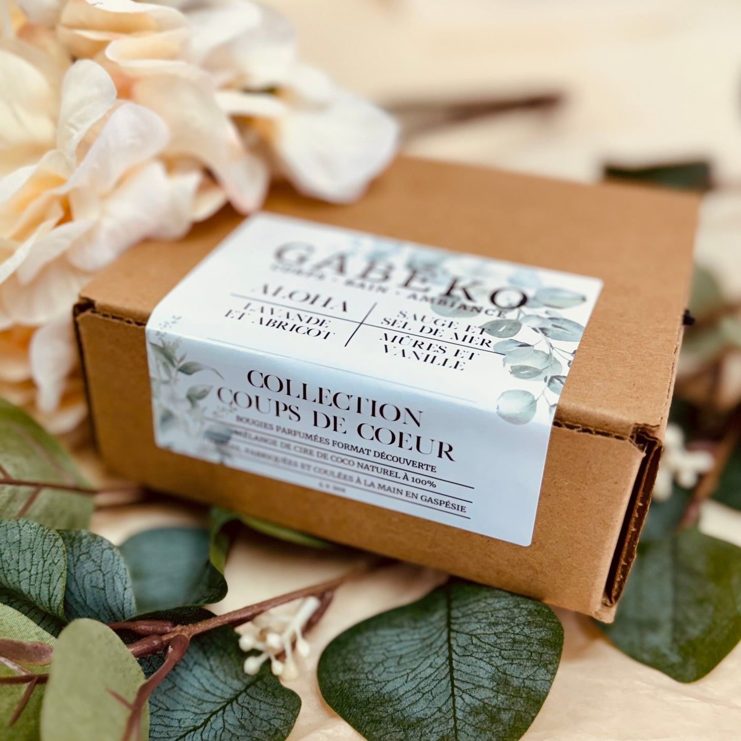 Ensemble Découverte Bougies- COLLECTION COUPS DE COEUR