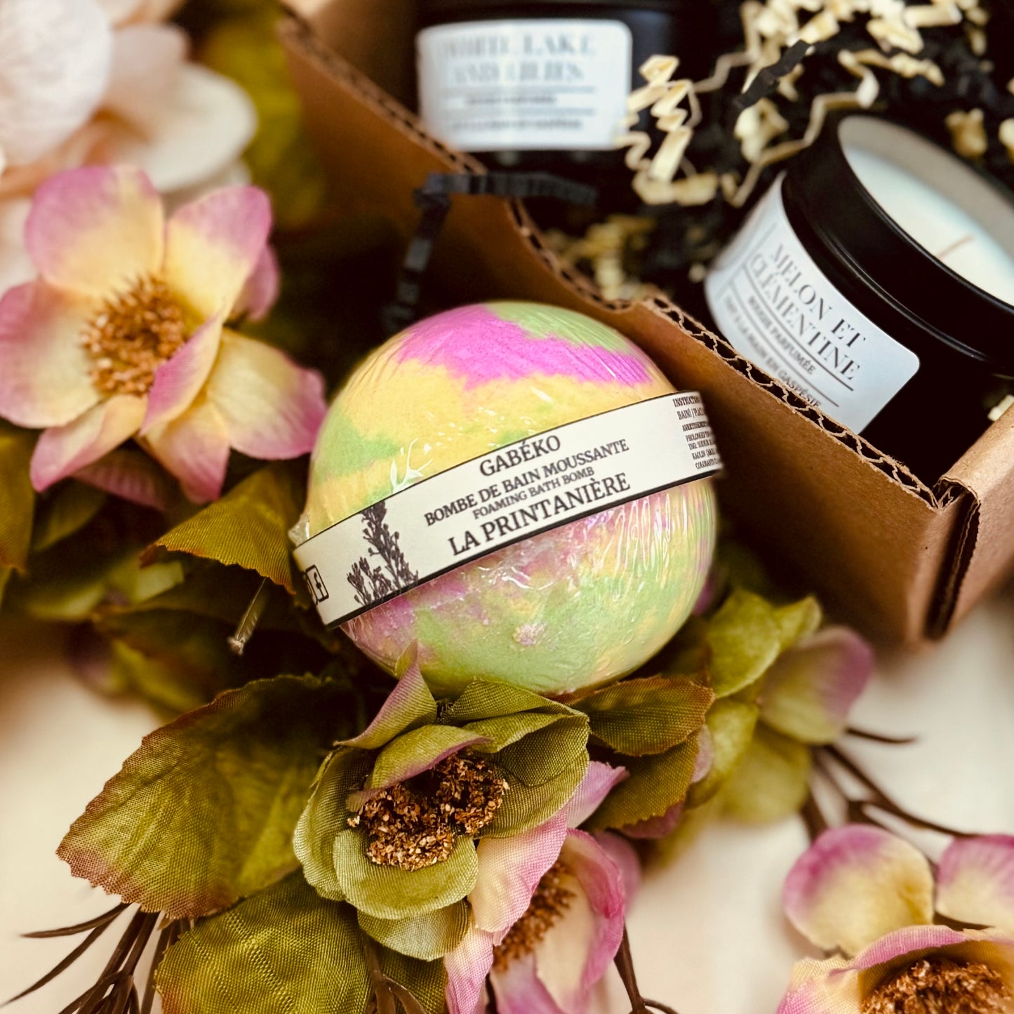Bombe de bain - Melon et clémentine