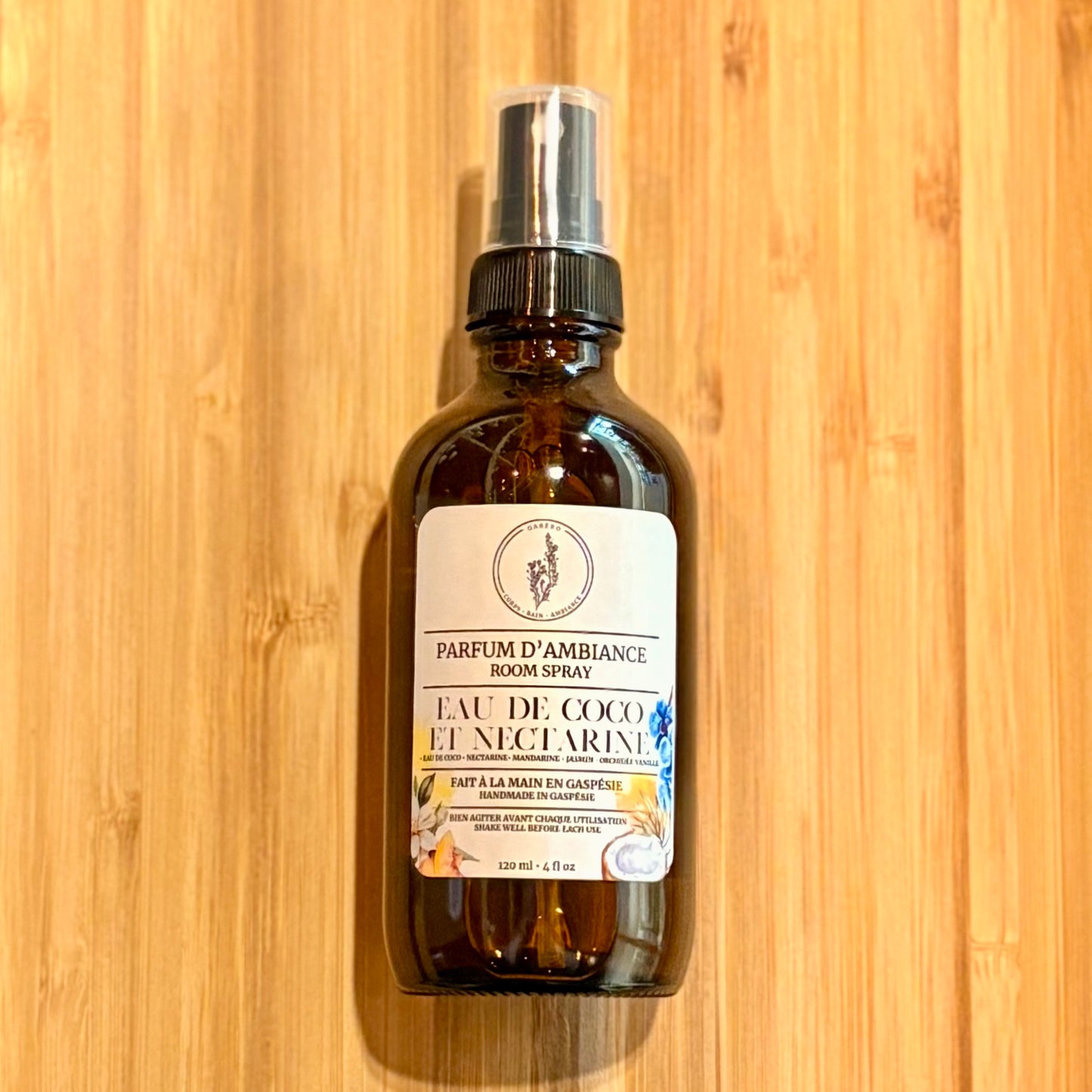Parfum d’ambiance - Eau de coco et nectarine