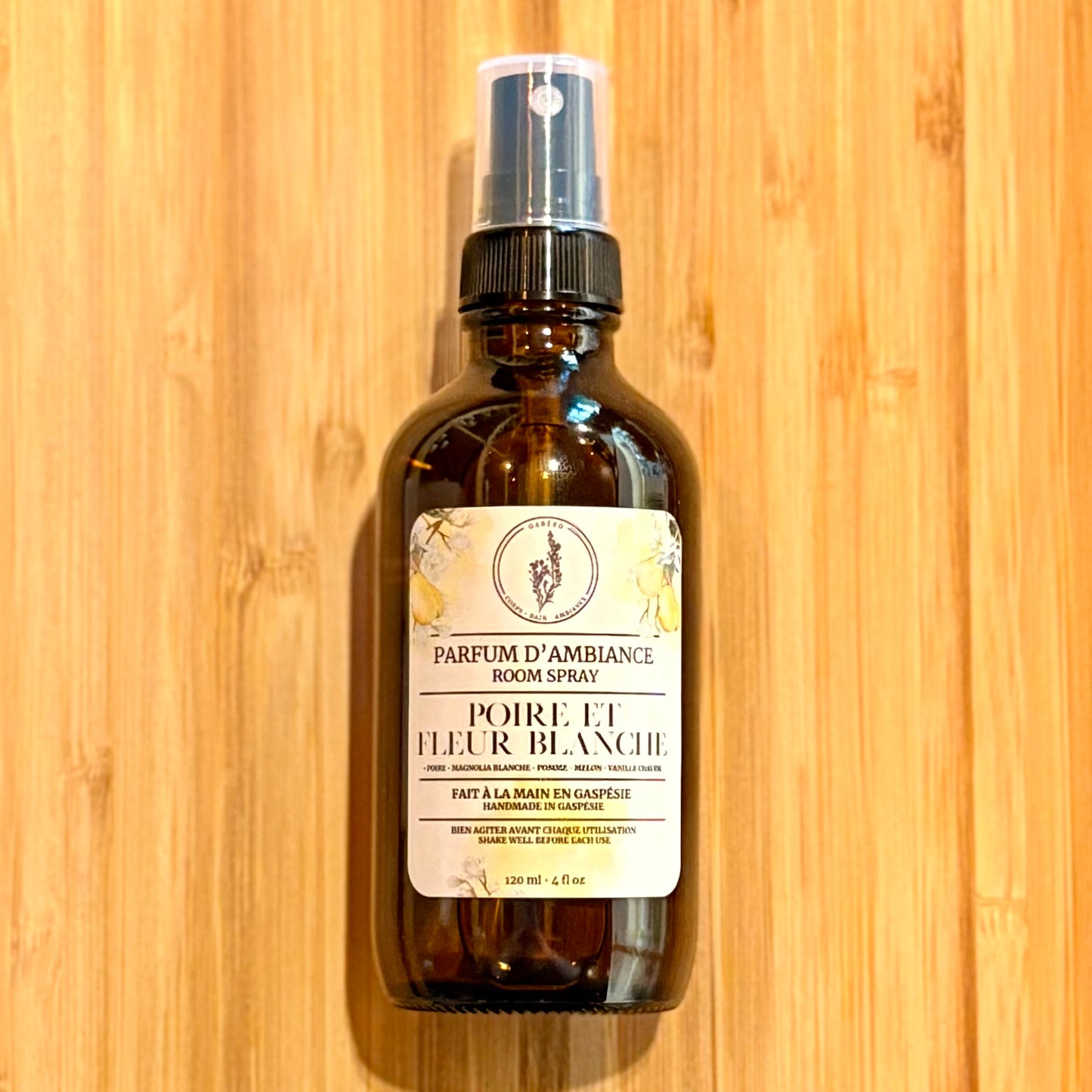 Parfum d’ambiance - Poire et fleur blanche