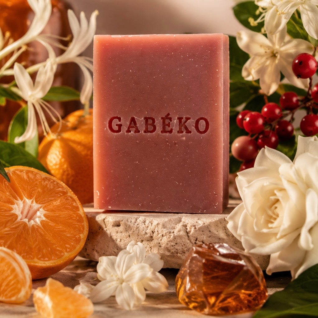 Savon - Ambre et mandarine