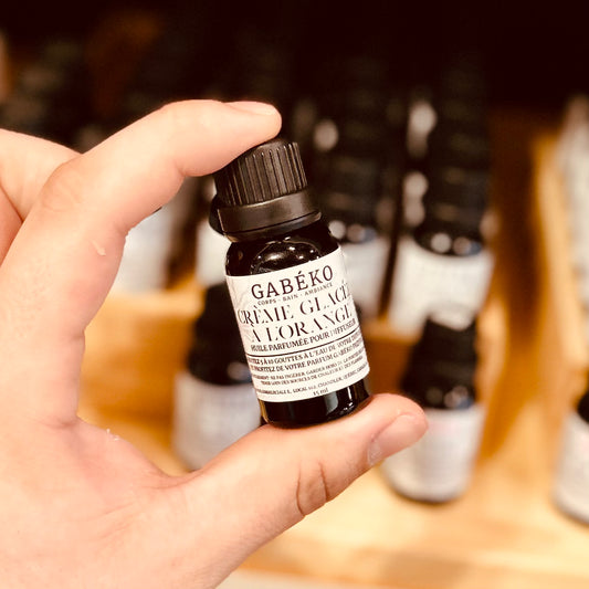 Huile parfumée pour diffuseur - Crème glacée à l’orange