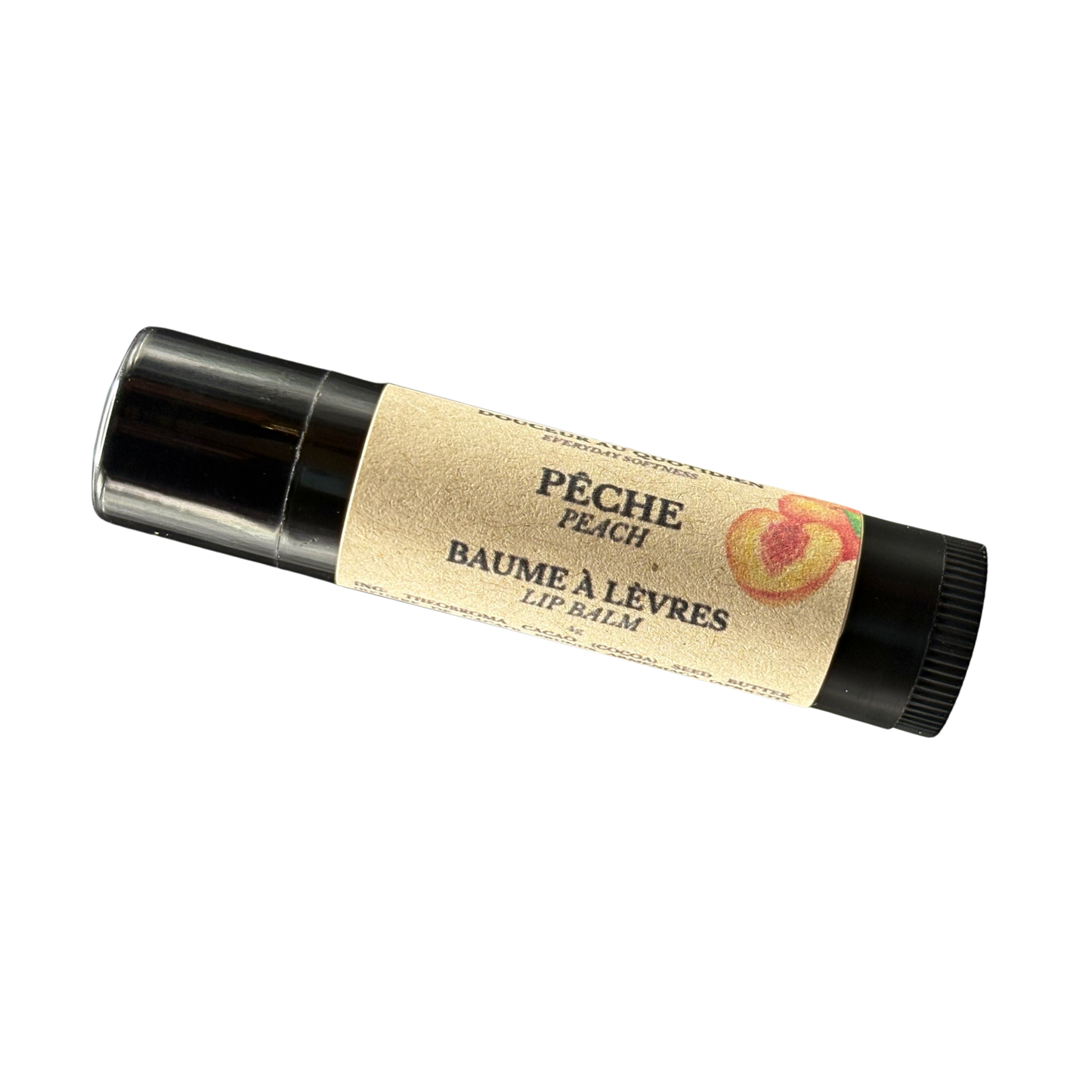 Baume à lèvres - Pêche