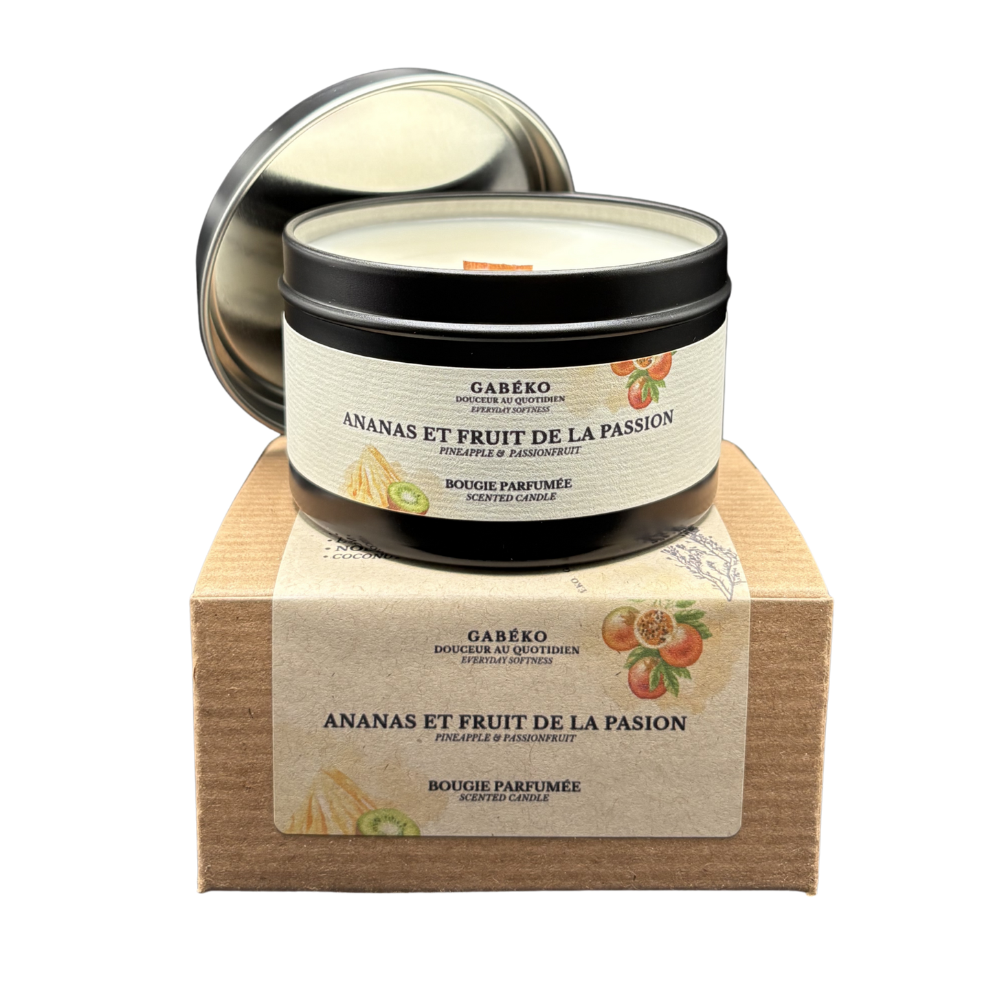 Bougie - Ananas et fruit de la passion