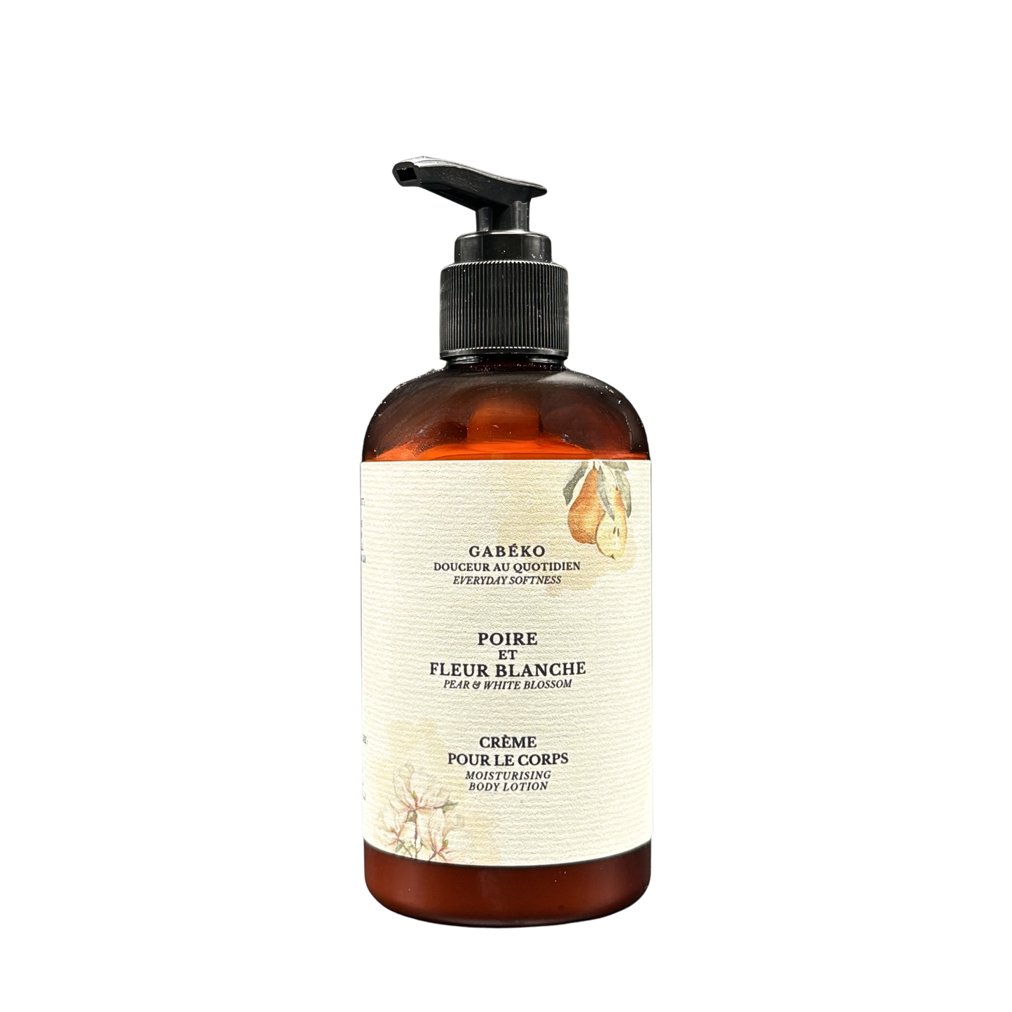 Crème de corps - Poire et fleur blanche