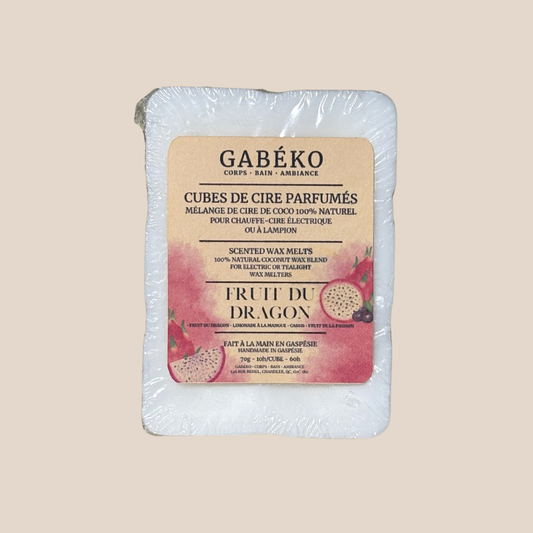Cubes de cire parfumés - Fruit du dragon