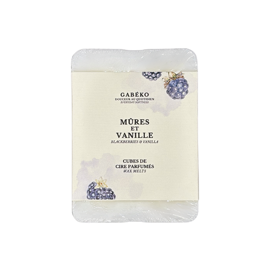 Cubes de cire parfumés - Mûres et vanille