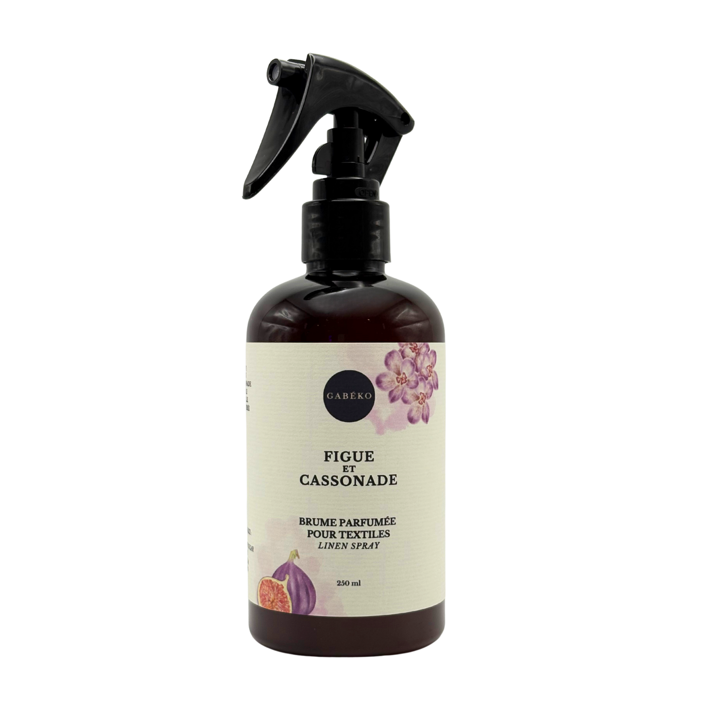 Brume parfumée pour textiles- Figue et cassonade