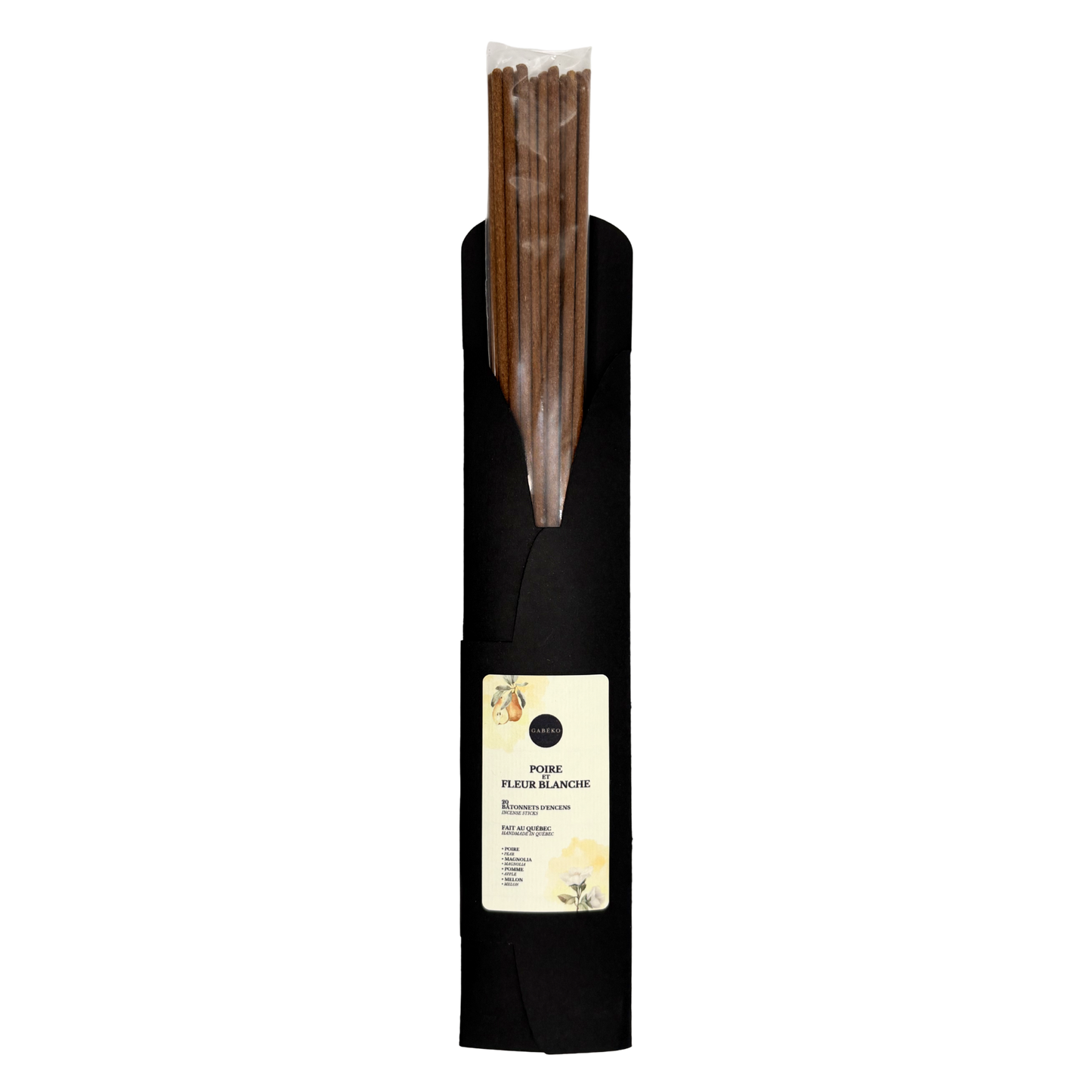 Bâtonnets d’encens - Poire et fleur blanche