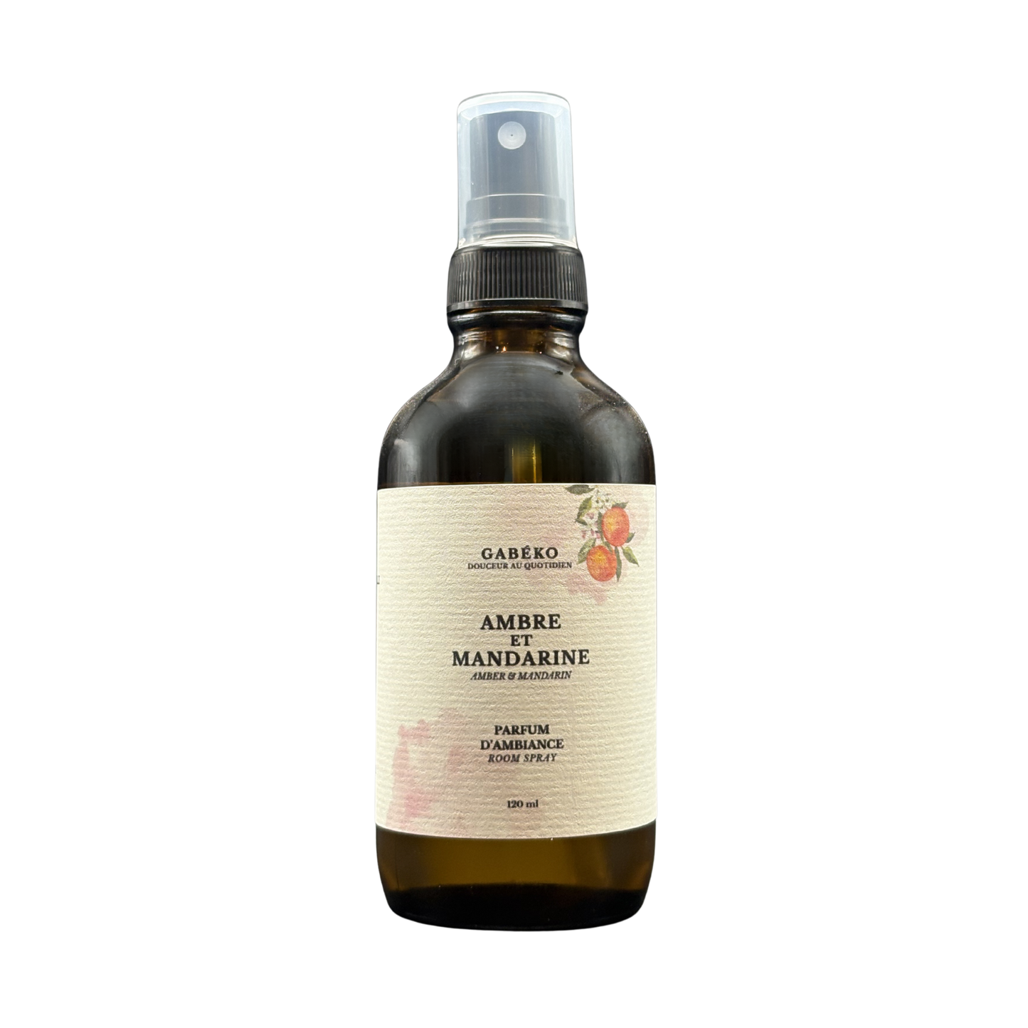 Parfum d’ambiance - Ambre et mandarine