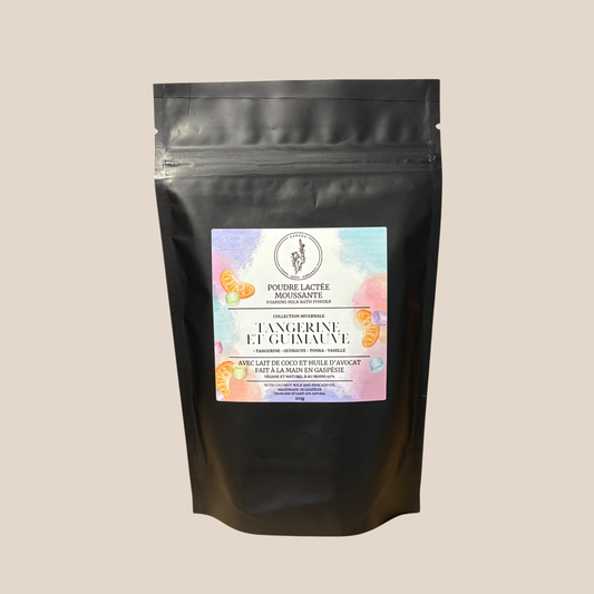 Poudre lactée - Tangerine et guimauve