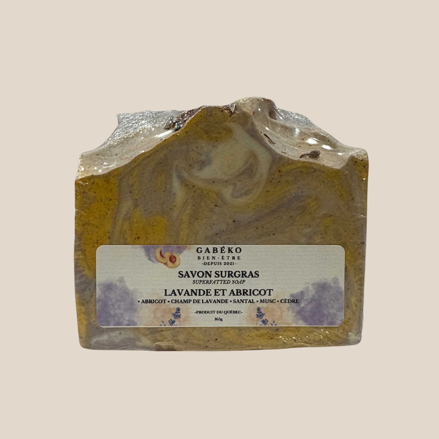 Savon - Lavande et abricot