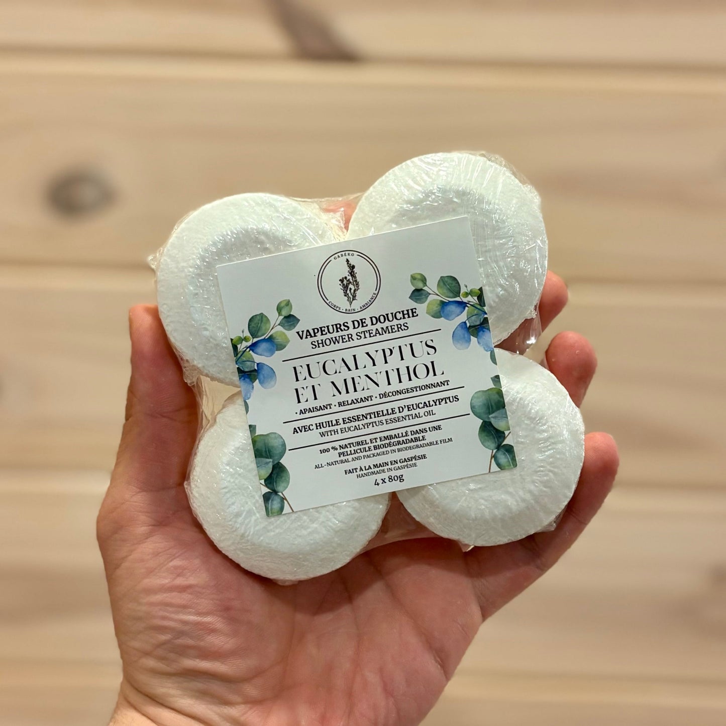 Vapeurs de douche - Eucalyptus et menthol