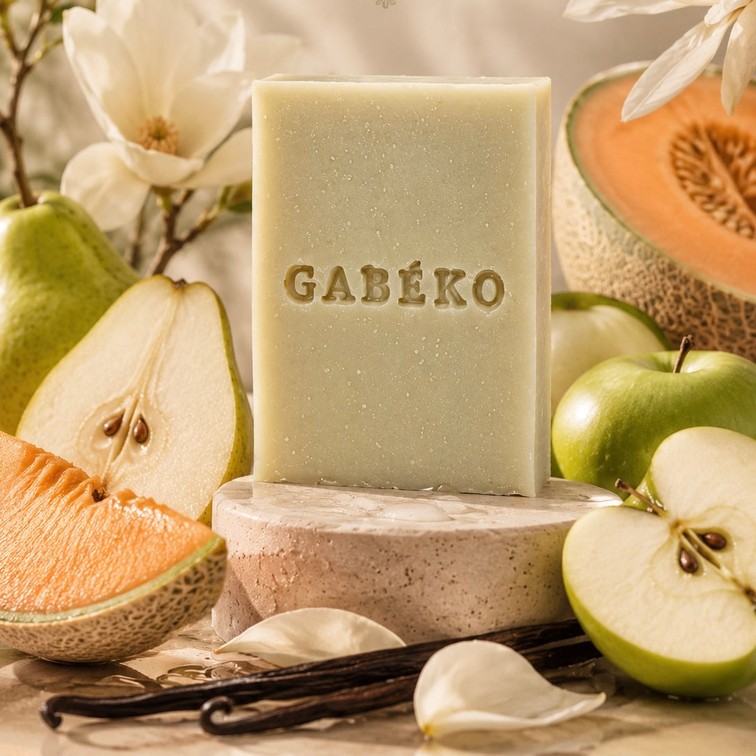 Savon - Poire et fleur blanche