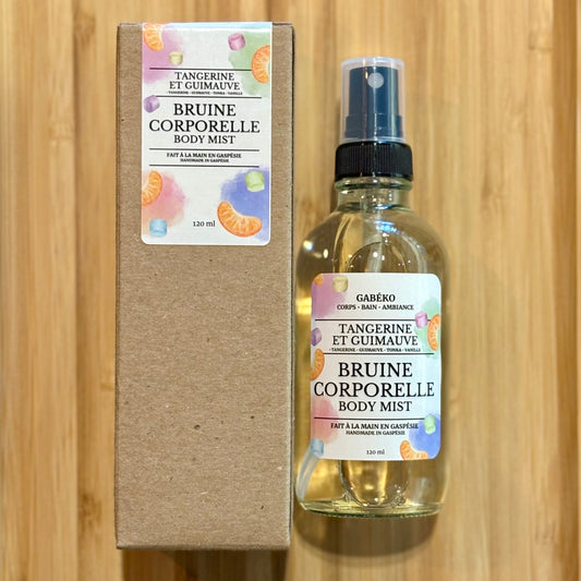Bruine de corps - Tangerine et guimauve
