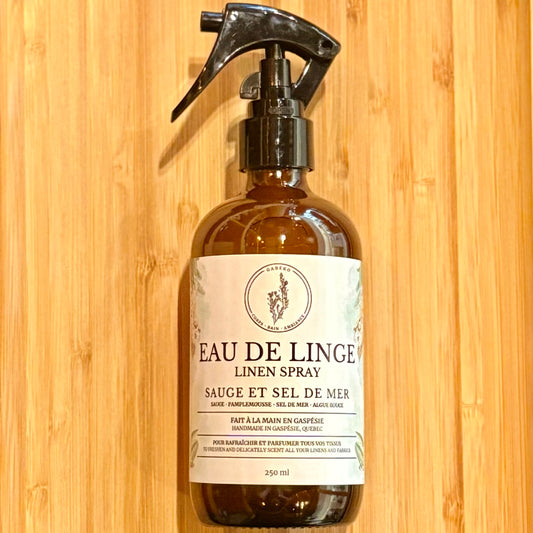 Eau de linge - Sauge et sel de mer