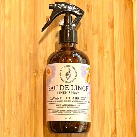 Eau de linge - Lavande et abricot