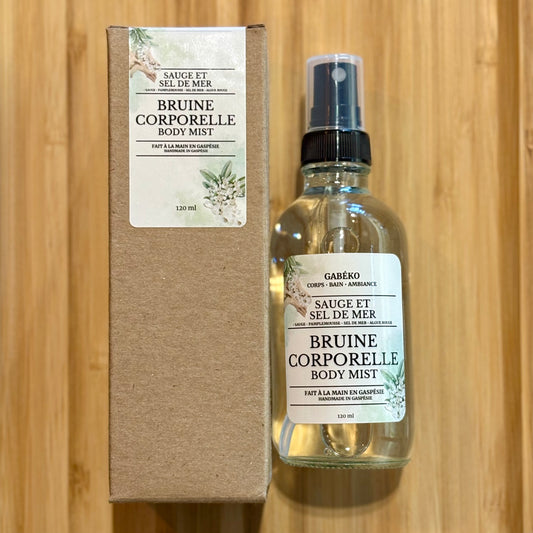 Bruine de corps - Sauge et sel de mer