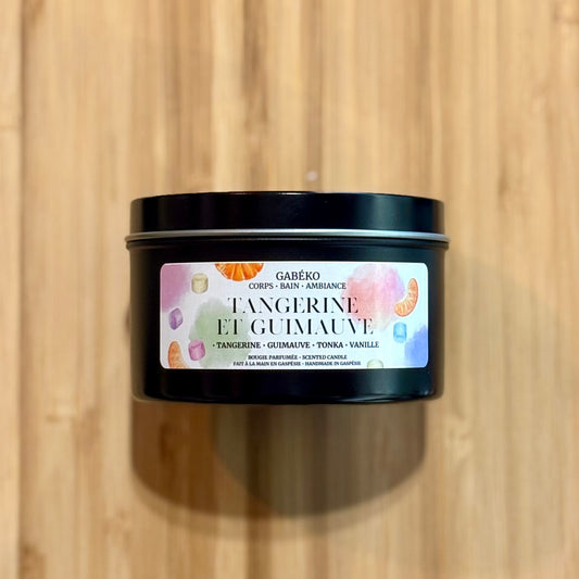 Bougie - Tangerine et guimauve