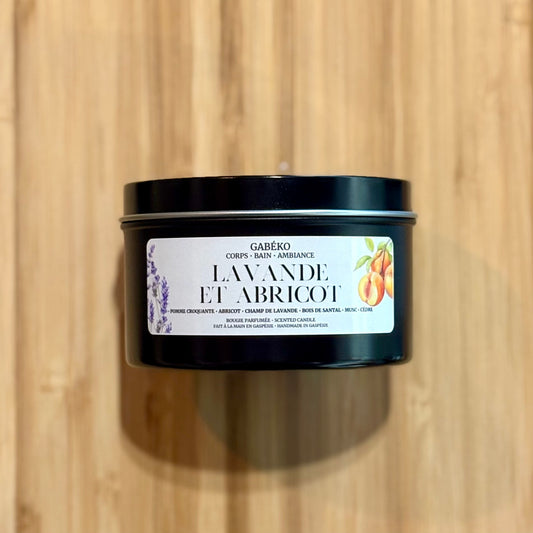 Bougie - Lavande et abricot