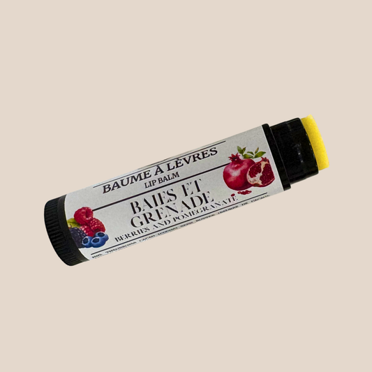 Baume à lèvres - Baies et grenade
