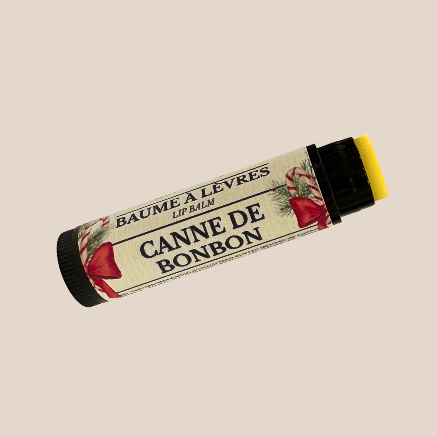 Baume à lèvres - Canne de bonbon