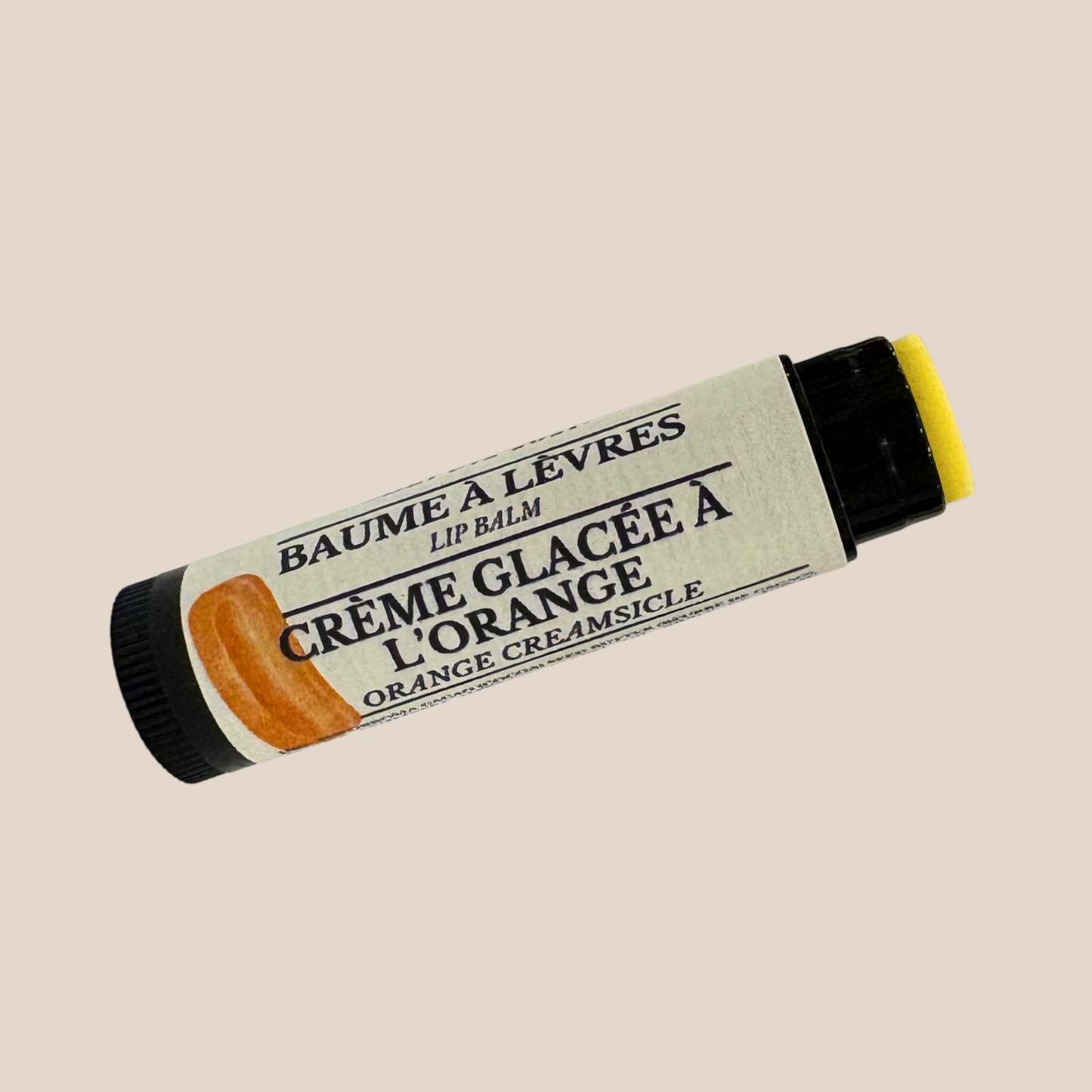 Baume à lèvres - Crème glacée à l'orange
