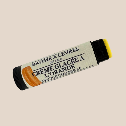 Baume à lèvres - Crème glacée à l'orange