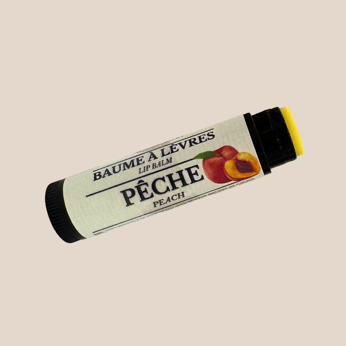 Baume à lèvres - Pêche