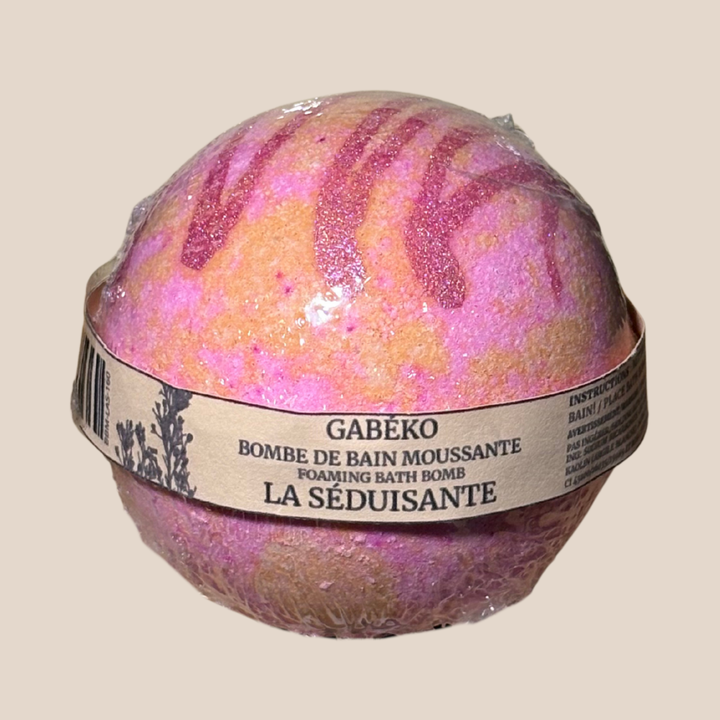 Bombe de bain 160g - La séduisante