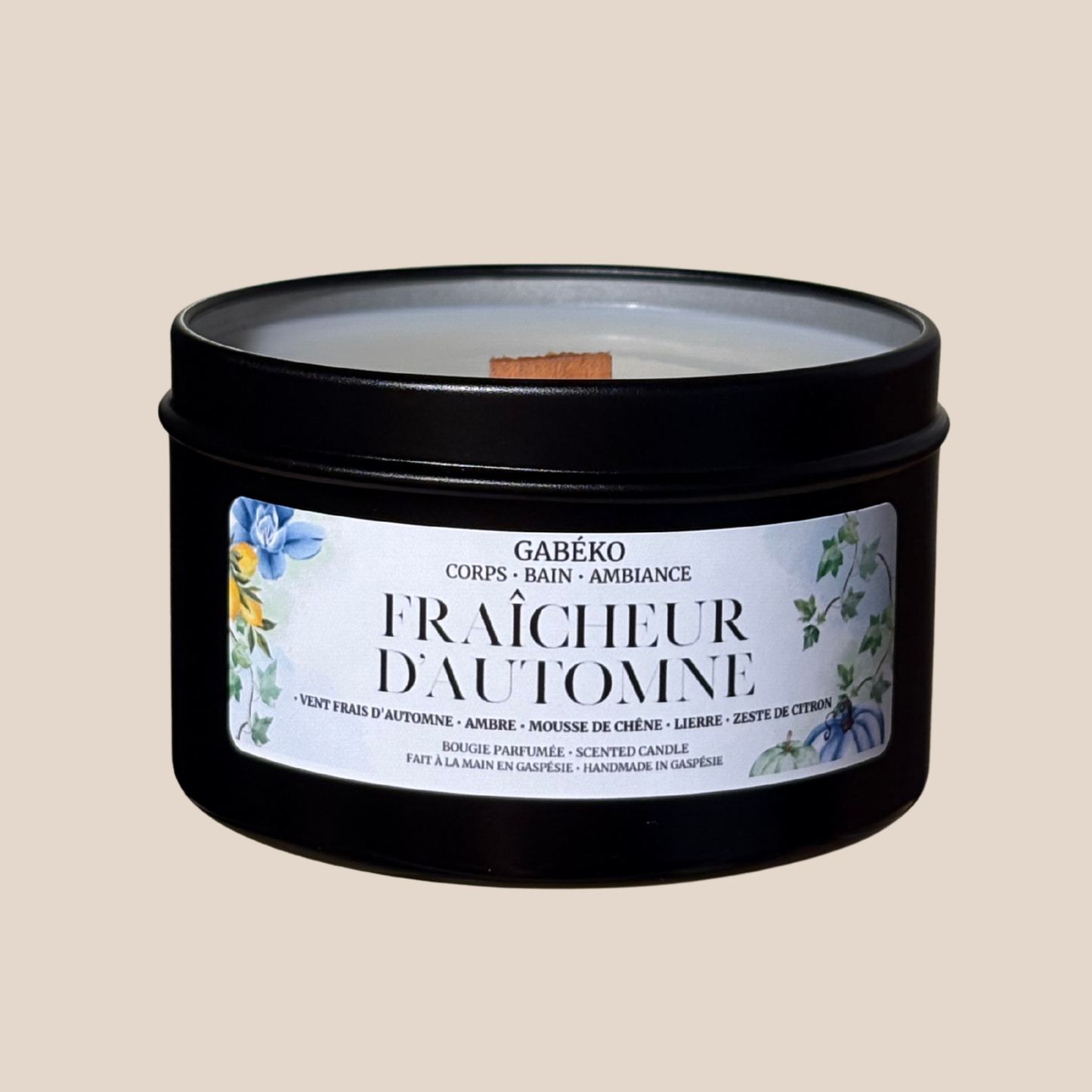 Bougie - Fraîcheur d'automne