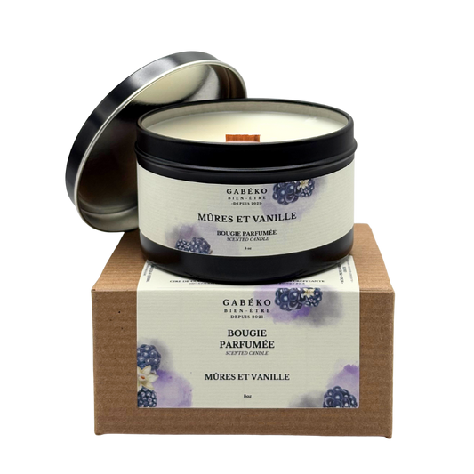 Bougie - Mûres et vanille