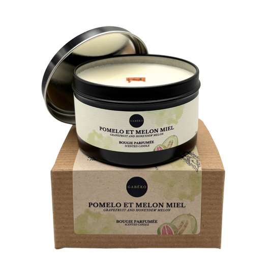 Bougie - Pomelo et melon miel