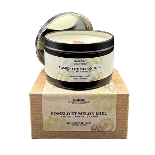 Bougie - Pomelo et melon miel