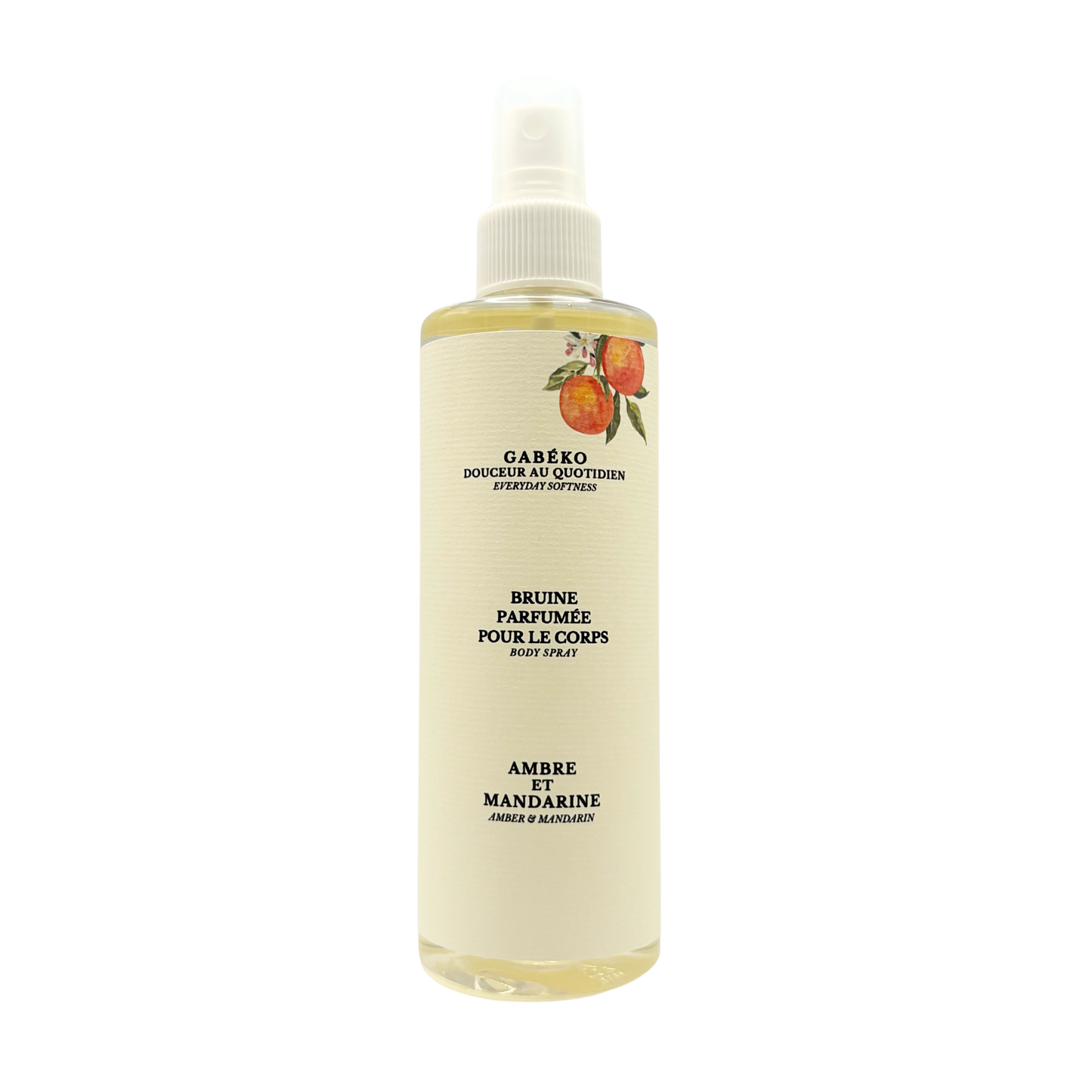 Bruine pour le corps - Ambre et mandarine