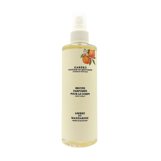 Bruine pour le corps - Ambre et mandarine