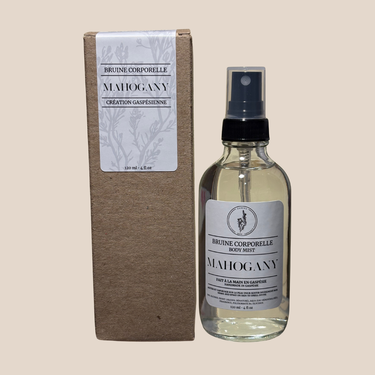 Bruine de corps - Mahogany