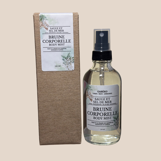 Bruine de corps - Sauge et sel de mer
