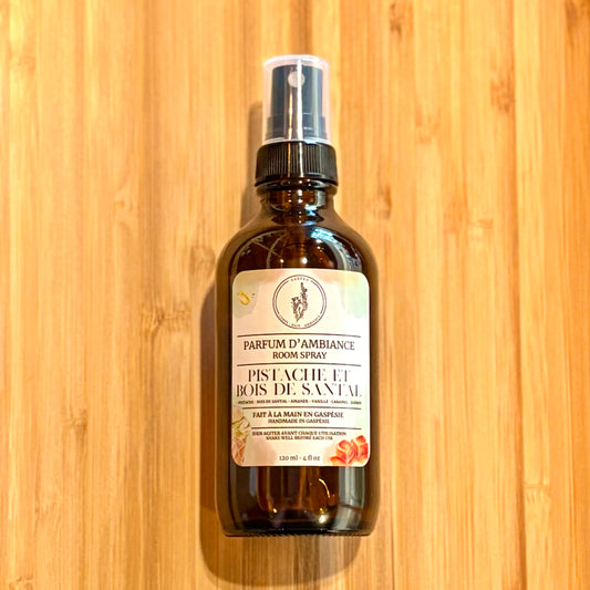 Parfum d’ambiance - Pistache et bois de santal
