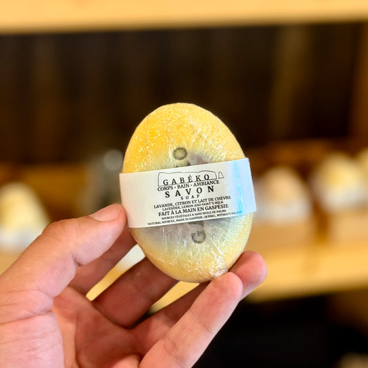 Savon - Lavande, citron et lait de chèvre