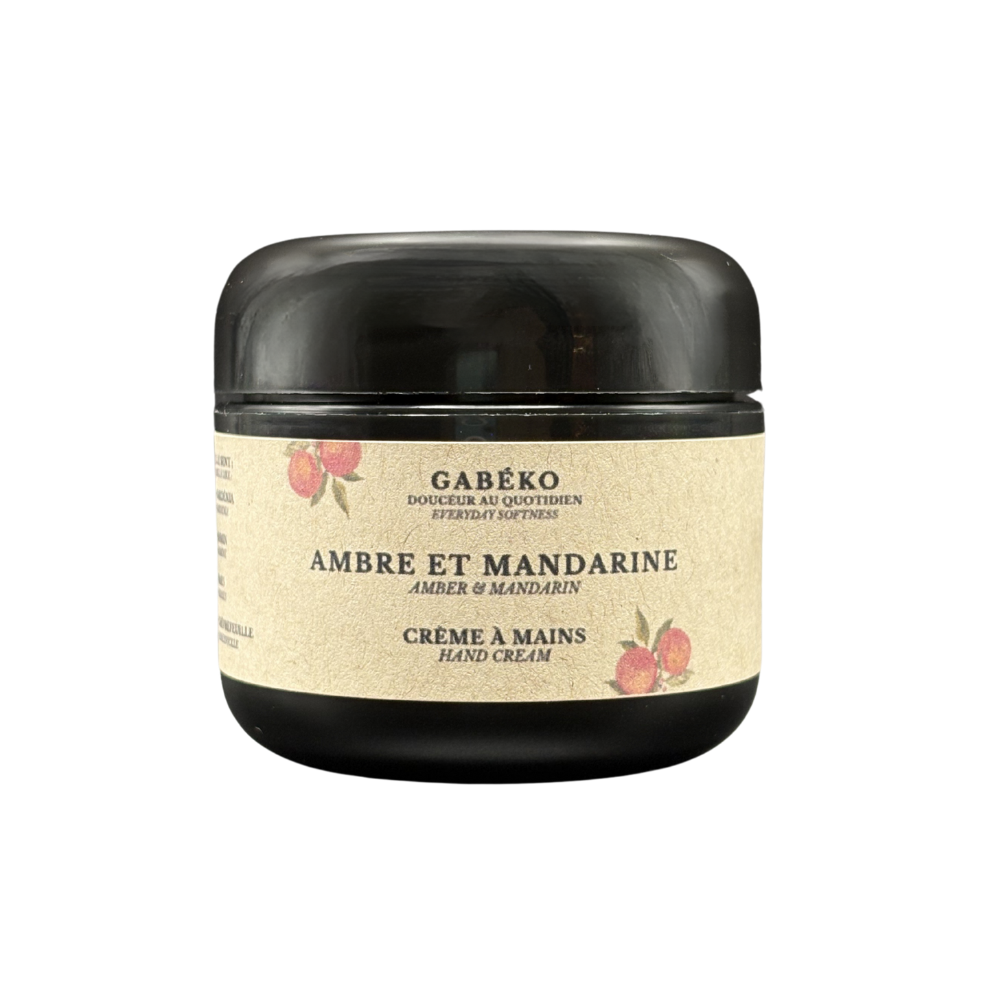 Crème à mains - Ambre et mandarine