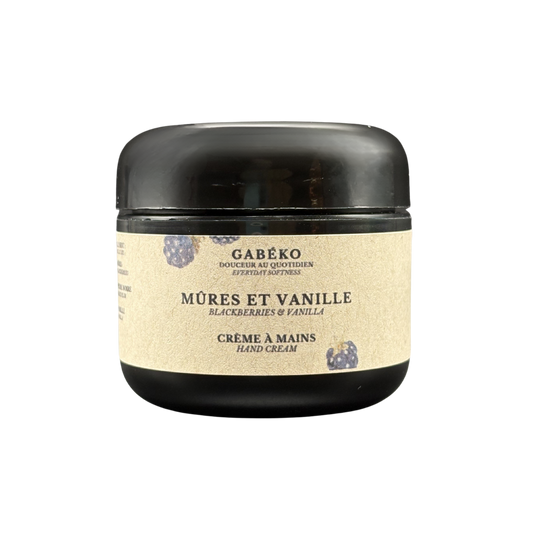 Crème à mains - Mûres et Vanille