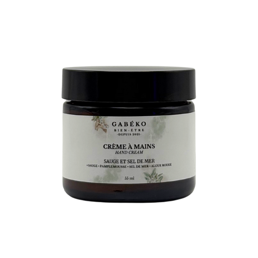 Crème à mains - Sauge et sel de mer