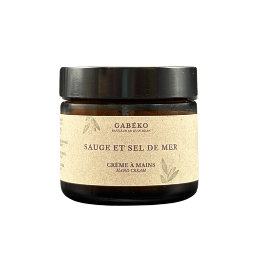 Crème à mains - Sauge et sel de mer