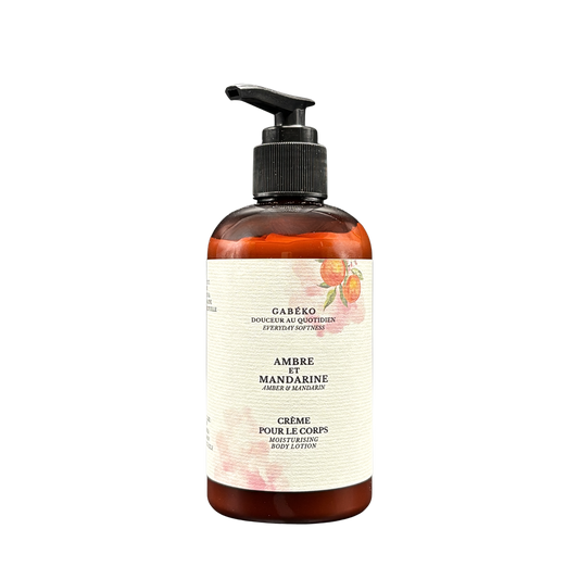 Crème de corps - Ambre et mandarine