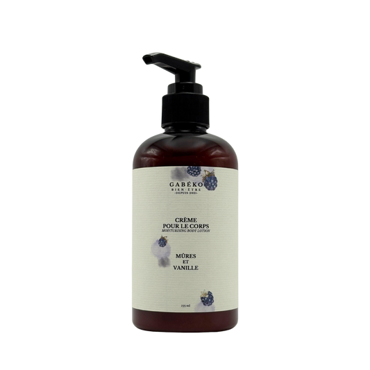 Crème de corps - Mûres et vanille