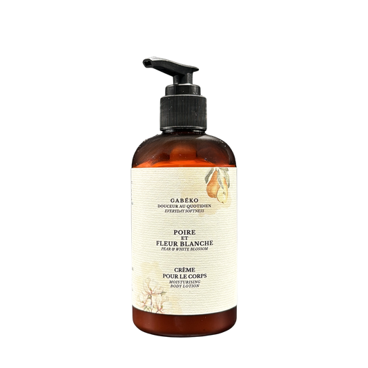 Crème de corps - Poire et fleur blanche