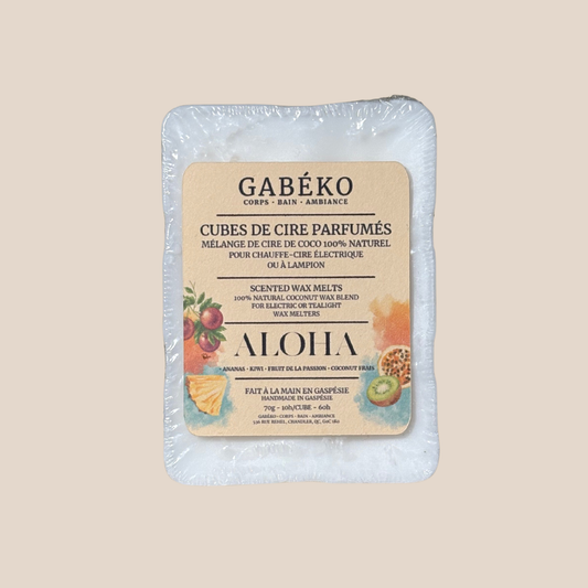 Cubes de cire parfumés - Aloha