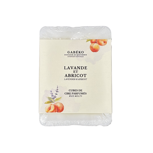 Cubes de cire parfumés - Lavande et abricot