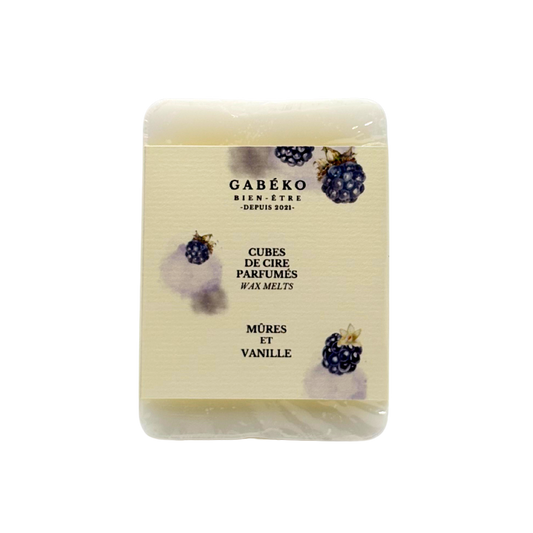 Cubes de cire parfumés - Mûres et vanille